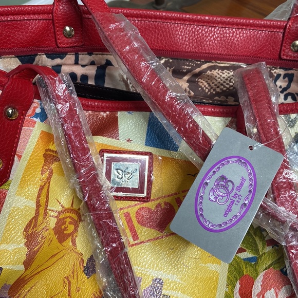 Sharif 1827 I Love New York 2 in 1 Bags - Picture 17 of 17